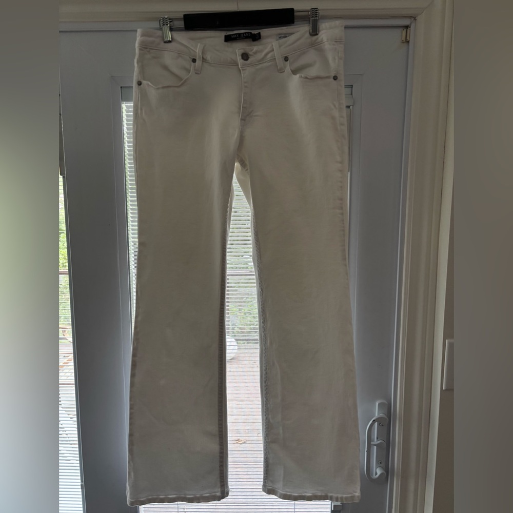 Women's White Modern Jeans